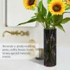 Aesthetic American Shorthair Cat Plastic Cylinder Vase, 11.8 x 3.9 Inches view 4
