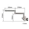 304 Stainless Steel Wall-Mount Pot Filler Faucet, Brushed Nickel view 2