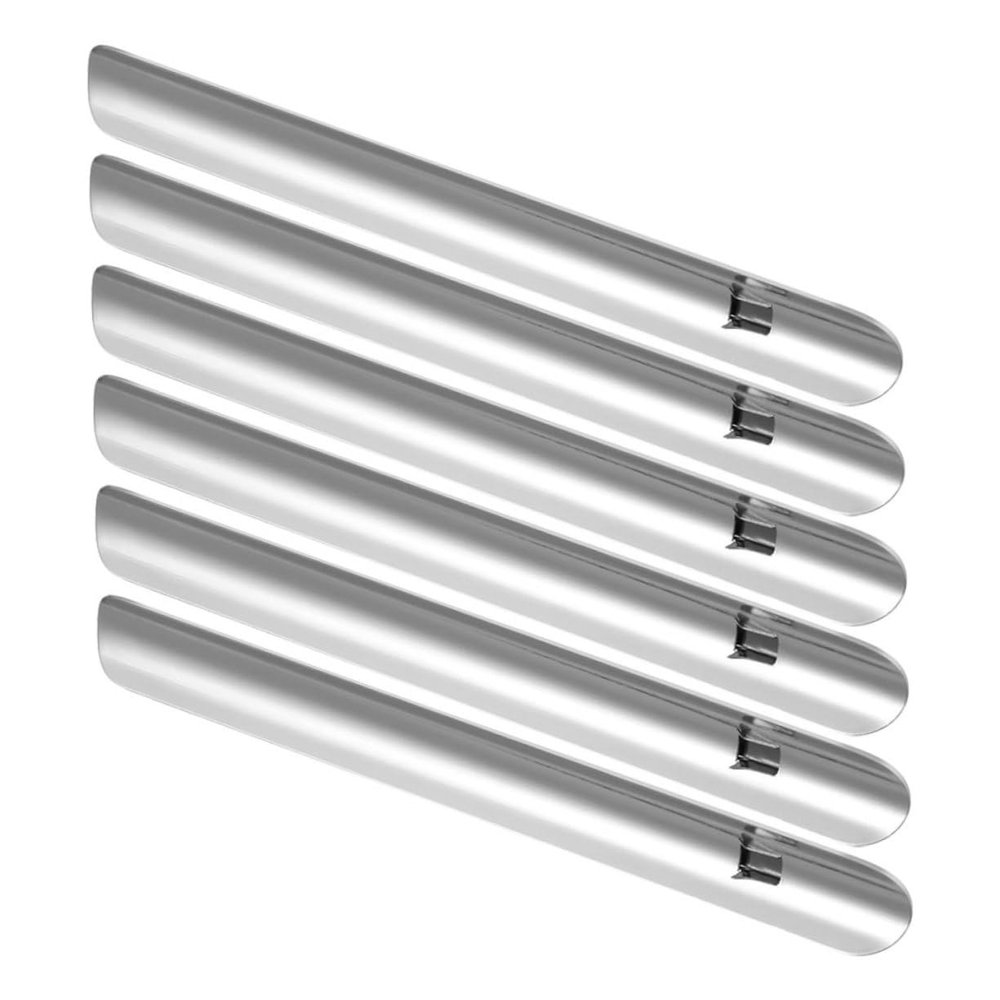 6-Piece Stainless Steel Crumb Scrapers for Tablecloths and Countertops
