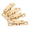 Adjustable Double-Ball Brass Cabinet Catches, 4-Pack view 1