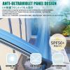 HBOOMOEM Polycarbonate Front Door Awning with Aluminum Alloy Brackets, Sink-Style Design (140 × 280 cm/55 × 140 in) view 4