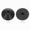 QUARKZMAN 10-Piece M6 Rubber Conical Washers, Non-Slip Sealing Gaskets for Toilet Tank-to-Bowl Bolts and Toilet Repair, Black view 3