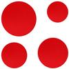 Btic Red Felt Circles, 3–60 cm, for Crafts and Decoration view 2