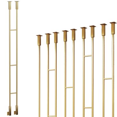 Indoor/Outdoor L-Shaped Stair Railing Baluster Post, 40–240 cm