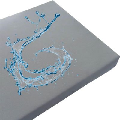 MSNCS Waterproof Bench Cushion, 120 x 40 x 5 cm, Medium Gray