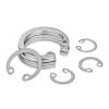304 Stainless Steel C-Type Internal Retaining Ring Clamp, M37, 3 Pieces view 2