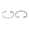 304 Stainless Steel C-Type Internal Retaining Ring Clamp, M37, 3 Pieces view 3