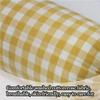Bolster Pillow for Neck, Knees & Yoga, Washable Cotton Cover, 6.1 x 40 cm view 3