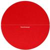 Btic GmbH Red Felt Circles, 3–60 cm, for Crafts and Decoration view 3