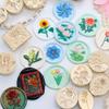 Ychostamp Peony Wax Seal Stamp, Botanical Flower Stamp, Removable Stamp for Cards, Envelopes, Invitations and Gift Packaging (Paeonia Stamp B) view 3