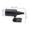 CHEOTIME 1 Pair Vehicle Deer Warning Whistles, Ultrasonic Wildlife Warning System, Black view 2