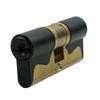 CES RHM Double Cylinder 50/55 | Euro Profile Cylinder | Copy and Drill Protection | Emergency Function | Patent Protected Until 2031 | 5 Keys | Security Card | Black view 1