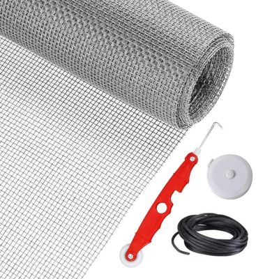 Pet-Resistant Screen Mesh Replacement Kit