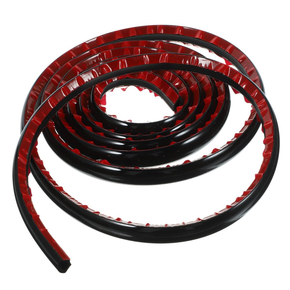 Self-Adhesive Flexible PVC Corner Trim, Black