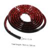 Self-Adhesive Flexible PVC Corner Trim, Black view 2