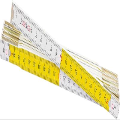 Kippen 1163BX Two-Color Wooden Folding Rule, 2 m