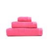 Naf Naf 3-Piece 100% Cotton Towel Set, 1 Face Towel 30 x 50 cm, 1 Hand Towel 50 x 90 cm, 1 Bath Towel 90 x 150 cm, Fuchsia view 1