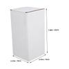 White Corrugated Cardboard Boxes, 5-Pack, for Shipping and Transport view 2