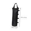TOYANDONA 4-Pack Sandbags, 600D Oxford Fabric, for Securing Awnings and Gazebos, Black view 3