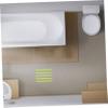 ABOOFAN 24-Piece Transparent Anti-Slip Stickers for Bathtubs and Showers view 4