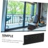 Black Steel Track Connector Plate for Barn Doors view 3