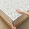 Quilted Mattress Topper, 135 x 200 cm, White B view 1