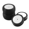 GTFRUQAS 1/10 RC Off-Road Tires, 4-Pack, for SRX2 4, Tekno, EB410, Yokomo and YZ4 view 1