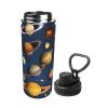 Poezjzw Solar System Planets Insulated Stainless Steel Travel Tumbler, 530 ml view 2