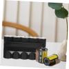 Black Plastic Portable Film Storage Box for 120 Rolls view 3