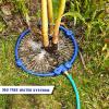 360° Tree Watering System, Tree Root Watering Ring, 33 cm, Circular Sprinkler with Y-Hose Splitter view 2