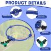 360° Tree Watering System, Tree Root Watering Ring, 33 cm, Circular Sprinkler with Y-Hose Splitter view 4