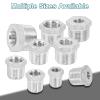 QUARKZMAN 1 in. Male NPT to 3/8 in. Female NPT 304 Stainless Steel Reducing Hex Bushing view 4