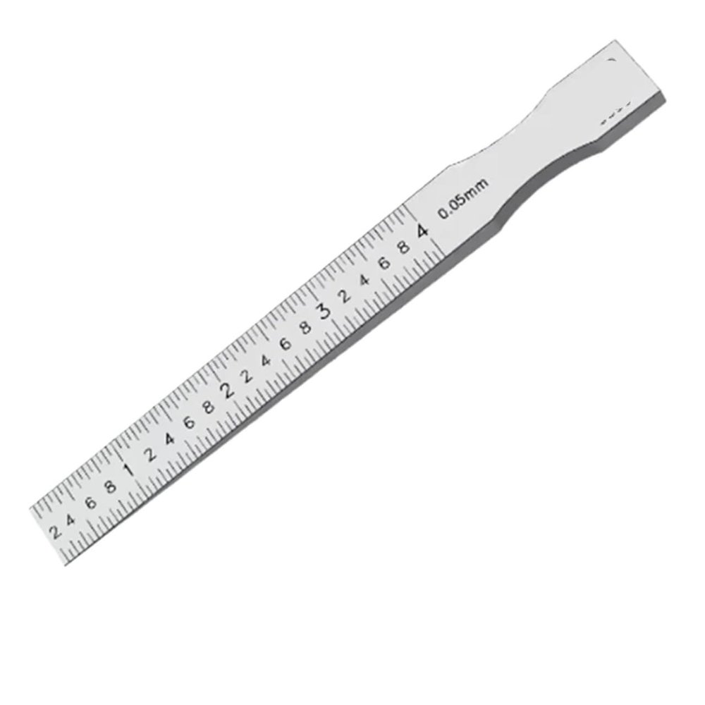 KONGMM Feeler Gauge Set, Stainless Steel, 0.05 mm, Metric (0.2–4 mm)