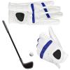 LSNNMU 2PCS Men's All-Weather Golf Gloves, Left Hand, Microfiber, Breathable, Non-Slip, FR Golf (26) view 4
