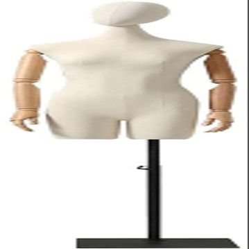 SUNMME Female Mannequin Dress Form, Adjustable Height