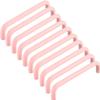 ZESLIV 10-Pack Aluminum Cabinet Handles, 256 mm Hole Spacing, Pink Bar Pulls with Screws view 1