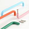 ZESLIV 10-Pack Aluminum Cabinet Handles, 256 mm Hole Spacing, Pink Bar Pulls with Screws view 4