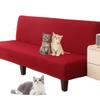 AHYBE Armless Futon Stretch Sofa Cover for 2/3/4-Seat Sofas, Fits Most Standard Sofas (J, 120–150 cm) view 1