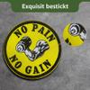 No Pain No Gain Fitness Morale Patch view 4