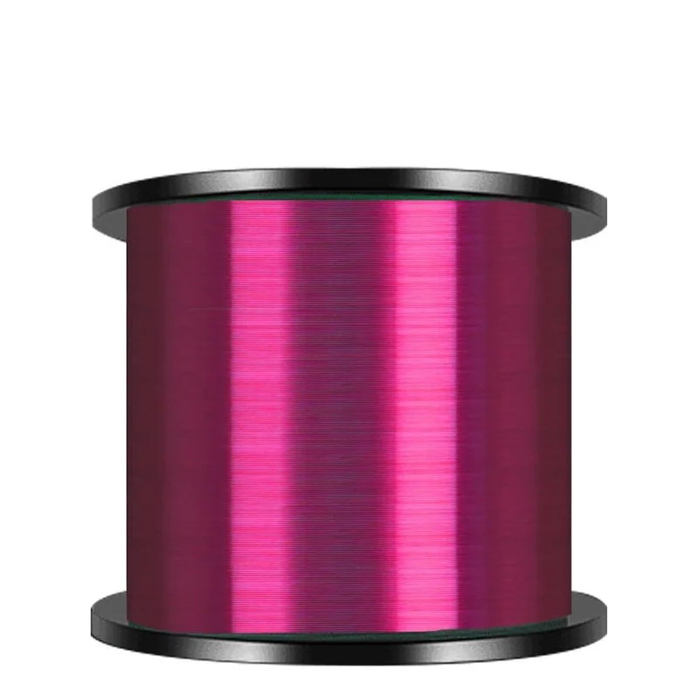 JBJYGSG 500M/1000M Invisible Fishing Line, Super-Strong Coated Speckled Monofilament Nylon Line for Carp Fishing, DIY Crafts (Red, 1000M, 0.285mm-3.0)