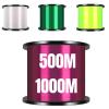 JBJYGSG 500M/1000M Invisible Fishing Line, Super-Strong Coated Speckled Monofilament Nylon Line for Carp Fishing, DIY Crafts (Red, 1000M, 0.285mm-3.0) view 2