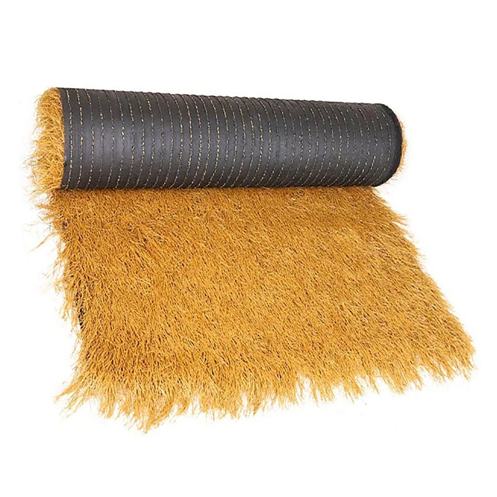 CURBX Artificial Thatch Roll, Synthetic Thatch Roof, Artificial Grass Roof for Outdoor Party Decorations at Beach Bars (0.5 x 13 m)