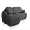 Masseno MODENZA N L-S Corner Sofa Bed with Storage, Left-Hand Facing, Gray, Now or Never 92 view 1