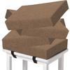 Non-Slip Chair Seat Cushions, Washable, 4-Pack, 30 x 30 x 8 cm view 1