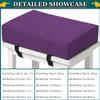 Non-Slip Chair Seat Cushions, Washable, 4-Pack, 30 x 30 x 8 cm view 3