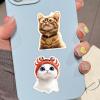Cute Aesthetic Cat Stickers view 2