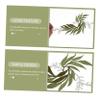 Embroidered Leaf Patches for Jackets, 2-Piece, Green view 3