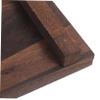 TOPBATHY Square Wooden Display Shelf for Desk and Collectibles view 3