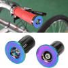 Electroplated Bicycle Handlebar End Plugs, 22–24 mm view 3
