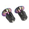 Electroplated Bicycle Handlebar End Plugs, 22–24 mm view 4